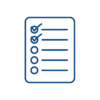 Icon von einer Checkliste